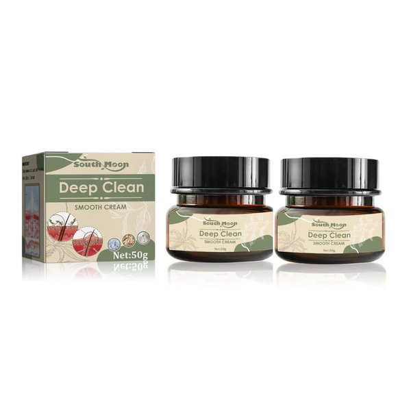 Natural Exfoliating Scrub, Deep Cleansing and Smoothing Face Cream, Super Moisturizing and Exfoliating Scrub Nourish Body Care, Suitable for Radiant Skin, 50g