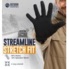 OutdoorEssentials Touch Screen Running Gloves - Cold Weather Black Gloves - Mens Winter Gloves, Gloves for Women Cold Weather