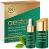 Aesta Green Tea Mask Stick + Hyaluronic Acid Serum for Face Treatment | Gradual Blackhead Remover | Pore-Cleaning, Detoxifying Face Mask, Skin Care Face Serum w/Anti Aging and Anti Wrinkle Effects