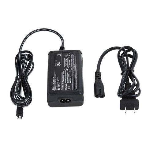 AC DC Adapter Cord Cable Charger for Sony Handycam DCR-SX45 (fit This Model ONLY) Camcorder Video Camera Recorder Compatible Replacement Battery Charging DC-in Power Supply Wall Mains Wire