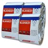 [4 Pack] Oversized Emergency Blanket 71”x142” | Emergency Mylar Blankets | Survival Blanket for Survival Supplies, Camping, Hiking, or Emergencies
