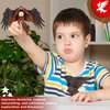 Forest & Twelfth 4" Transforming Jungle Animal Toy Small - Unique Action Figure for Kids, Eagle-to-Robot and Vice-Versa in Seconds, Great Gift for Boys and Girls (4" Eagle)