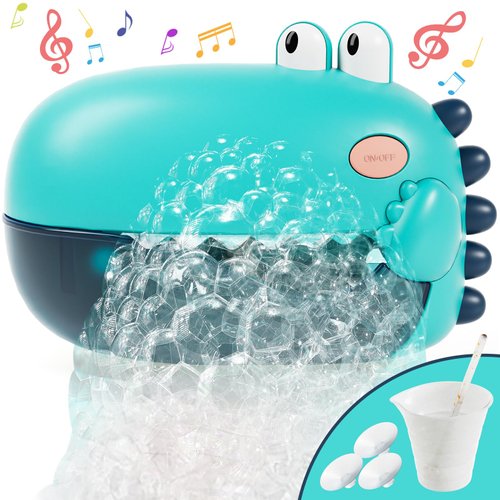 Lehoo Castle Bath Toys, Singing Bath Bubble Maker for Baby, Automatic Bubbles Machine Blower for Bathtub, Shower Bathtub Toys for Toddlers Boys Girls