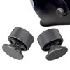 3mirrors Welding Hood (Pipeliner) Helmet Fasteners Grey Headgear Replacement Parts Accessories Screws Flip Hood Aluminum - Anodized w/Silicone Washer Non-Slip 1 Pair