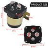 500 Amp Battery Isolator for Mobile Audio Relay Continuous Battery Isolator, 12v Battery Disconnect Relay 500A Relay and Isolator