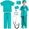 GIFTINBOX Doctor Costume For Kids Scrubs With Accessories Costume for Kids toddler Halloween Costumes For Kids