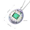 4 Pieces Virtual Electronic Digital Pet Keychain Game Digital Game Keychain Nostalgic Virtual Digital Pet Retro Handheld Electronic Game Machine for Boys Girls（Pink, Blue, Purple, Yellow
