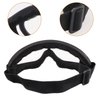 AOUTACC Airsoft Protective Gear Set, Half Face Mesh Mask with Ear Protection and Tactical Goggles for Adult Men Women BBS Paintball Shooting CS Survival Games Cosplay (ACU)
