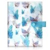 Nail Art Sticker Storage Book Artistic Nail Decals Collection Organizer 144 Slots Nail Art Stickers Collecting Album Holder Binder Plastic Book for Nail Art Sticker Photo Displaying（Blue）