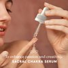 Sacral Chakra Facial Serum Essential Oil Blend, Natural & Organic Moisturizing Serum for Face with Sunflower, Argan, Apricot, Rosemary, Lavender Oils for Spiritual Journey, Peace, Deeper Connection