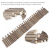 Hamster Toys, Flexible Hamster Wooden Bridge Door Fence Hamster Chew Toys Decor Standing Climbing for Mice Gerbil Chinchilla Small Animals Chew Toys(11.8in)