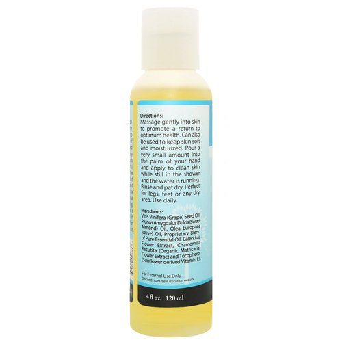 Plantlife Rejuvenate Massage Oil - Absorbs Deeply into The Skin and is Circulated Throughout, Providing Optimum Benefit to The Mind and Body - Made in California 4 oz