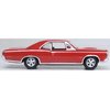 Oxford Diecast 1966 Pontiac GTO Montero Red 1/87 (HO) Scale Diecast Model Car 87PG66002