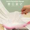 Awleynz Wet Wipe Holder,Baby Wipes Travel Case, Portable Refillable Baby Wipes Dispenser Case,Wipes Carrying Holder for Home Outdoor Travel