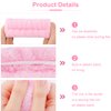 Chanaco Spa Headband, Skincare Headband, Makeup Headband, Headband for Washing Face, Wrist Bands for Washing Face, Face Wash Headband, Teen Girl Gifts Trendy Stuff, Pink Cute Hair Accessories