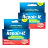 Dentemp Repair Kit - Repair-It Advanced Formula Denture Repair Kit (Pack of 2) - Denture Repair Kit Repairs Broken Dentures - Denture Repair to Mend Cracks & Replace Loose Teeth