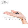 Camila Paris CP2391/2 Set of 2 French Hair Clip for Women, Small Black Antique, Girls Hair Claw Clips Jaw Fashion Durable and Styling Hair Accessories for Women, Made in France