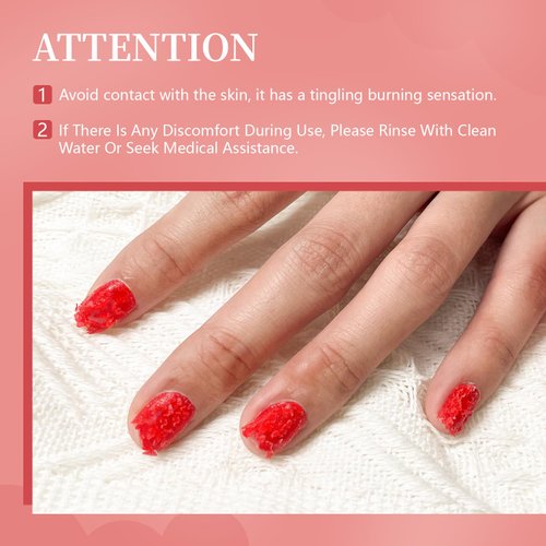 JODSONE Gel Nail Remover Quick Gel Nail Polish Remover, 3-5 Minutes Gel Remover for Nails