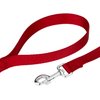 Country Brook Petz - Nylon Dog Leash - Strong, Durable, Traditional Style Leash with Easy to Use Snap - 25+ Colors (5/8 Inch Wide, 4 Foot, Red)