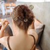 Honbay 2PCS Fashion Long Hair Decoration Antique Bronze U-Shape Hairpins Hair Sticks Hair Forks