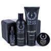ZEUS Everyday Beard Kit with Tin Gift Box – Beard Wash Shampoo & Conditioner, Natural Beard Oil, Beard Balm & Tin Box (Verbena Lime)