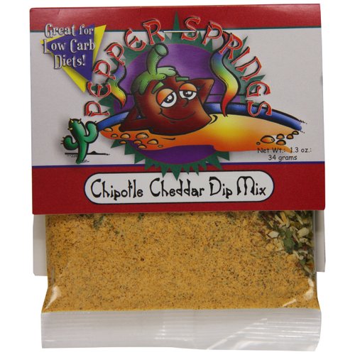 Pepper Springs Chipotle Cheddar Dip Mix, 1.0 Ounce
