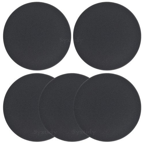 5 Pack Premotor Filter for Bissell Powerforce Helix Bagless Vacuum 2191, 2190, 2254, 2256, 1700,Foam Filters Replace Parts #1608225
