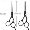Hair Cutting Scissors Thinning Shears Set, Fcysy Tijeras De Peluqueria Profesional Hair Scissors Kit, 6 Inches Hair Shears Haircut Scissors Hairstylist Scissors Hair Salon Scissors Professional Set