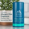 Oars + Alps Aluminum Free Deodorant for Men and Women, Dermatologist Tested, Travel Size, Deep Sea Glacier, 1 Pack, 2.6 Oz
