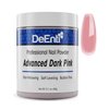 DeEnti Acrylic Nail Powder, 2oz Dark Pink Acrylic Powder Dip for Nails, Long Lasting Salon Quality, Bubble Free Professional Nail Powder for Manicure, Nail Art, Fake Nails, Nail Carving & Extensions