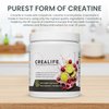 CreaLife - German Micronized Creatine + USA Tart Cherry + Vitamin B6 - Pre and Post Workout Supplement for Women & Men, Tart Cherry Lime Flavor, Caffeine-Free Nourishment for Body and Brain