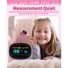 Child Pulse Oximeter, Oxygen Monitor for Kids Baby and Blood Oxygen Saturation Heart Rate Monitor with Automatic Shut-Down, One Directions OLED Display, Include 2 X AAA Batteries