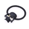 URTERYSER Skull Hair Tie Goth Hair Tie Skull Scrunchies Punk Hair Scrunchies Halloween Ponytail Holder Skull Elastic Bands Skull Scrunc