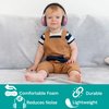 KidCo Whispears - Baby Ear Protection Headphones, Noise Cancelling Ear Muffs for Babies, Toddlers, & Infants - Pink