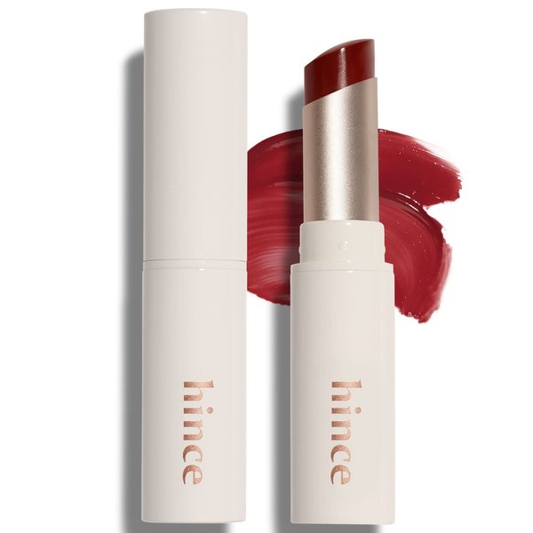 HINCE Mood Enhancer Lip Glow, Moisturizing Lip Balm with Shea Butter & Sweet Almond, Non-Sticky and Long-lasting Tinted Lip Tint with Buttery Balm Texture for Neutral Color 0.2oz. (1, IMPASSIONED, 05)