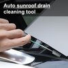 Amiss Auto Sunroof Drain Cleaning Tool, Windshield Wiper Drain Hole, Tube Cleaning Brush Slim Drain Dredging Tool for Car Sunroof, 118 Inch Flexible Drain Brush Long Pipe Cleaners for Car