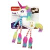 SmartyKat Dazzle Unicorn Crinkle Plush Catnip Cat Toy - White, One Size