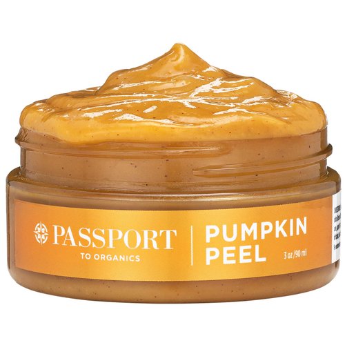 Pumpkin Peel Face Mask - Organic - Smells like fresh pumpkin - Peels, Exfoliates, Moisturizes