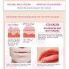 Ruzzut 30PCS Collagen Lip Masks,Crystal Moisturizing Lip Care Lip Sheet Lip Patches for Dry Lips & Anti-Chapped, Smoothing Lip Lines, Plumping Your Lips Attractive, Pink