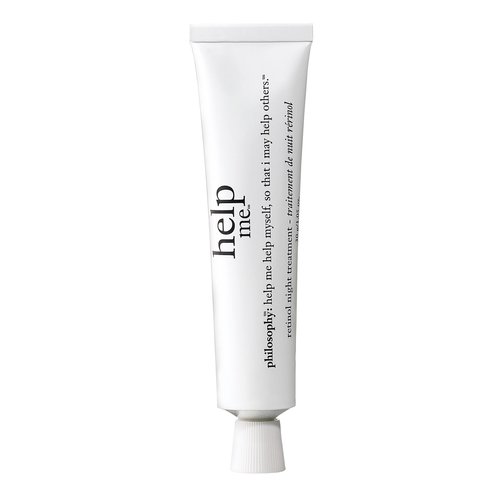 philosophy help me retinol night treatment - with vitamin C & E - promotes collagen enhancement, reduces fine lines, clears pores, improves skin tone & smoothes skin texture - 1 fl oz.