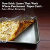 Regency Wraps Baking Dish Buddies, Non-Stick Liners For Mess-Free Casseroles Dishes, Baking Sheets, glass and metal baking pans, Clear, 14.5" x 19" (Pack of 25)
