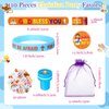 Silipull 110 Pieces Christian Party Favors Set for 12 Guests Bible Verse Slap Bracelets Jesus Stickers Stampers Inspirational Rubber Bracelets Gift Bags Button Pins for Religious Christmas Party Gifts