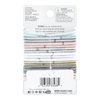 Scunci No-Damage Elastic Stretch Nylon Hairbands in Pastel Colors, 18-Pieces
