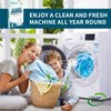 SPLASH SPOTLESS Washing Machine Cleaner Deep Cleaning for HE Top Load Washers and Front Load, 24 Tablets.