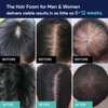 5% Minoxidil Foam Hair Growth Kit - For Men's Beard and Women's Hair Regrowth, 60ml