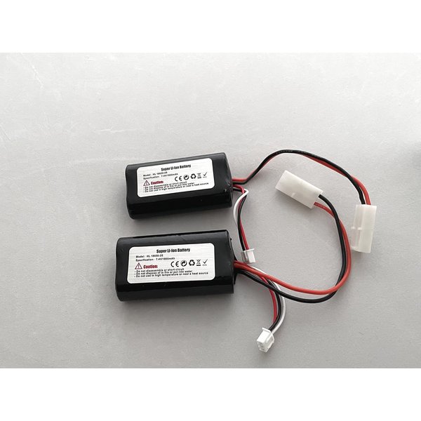 Novahobby Imported Henglong 1/16 RC Tank Part Accessory (2 Pack Batteries Tamiya Connector)