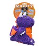 MIGHTY- Microfiber Ball- Medium- Dragon – Made with Squeaker Balls and Minimal Stuffing. Strong & Tough. Interactive Play. Dog Toy Machine Washable & It Floats. (Purple)