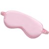 YEMIANJU Sleep Eye Mask with Elastic Strap Headband Lightweight Comfortable Soft Silk Like for Men Women Traveling (Pink)