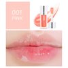 Yasovigi Hydrating Lip Oil Plumping Lip Tint Moisturizing Lip Gloss, Transparent Lip Balm Care Stick Nourishing Repairing Non-sticky, Moisture&Lighten Lip Lines (5 Colors Set)