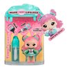 Yummiland Lip Gloss Doll - Susie Sour Straw, with DIY Lip Gloss Kit, Ages 4+